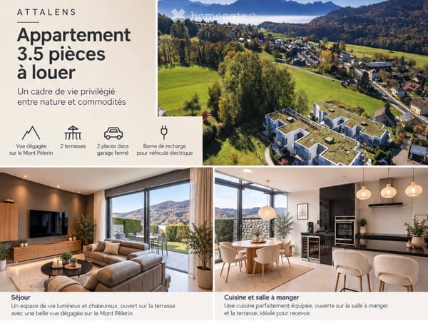 Appartement moderne de 3.5 pièces à Attalens 4