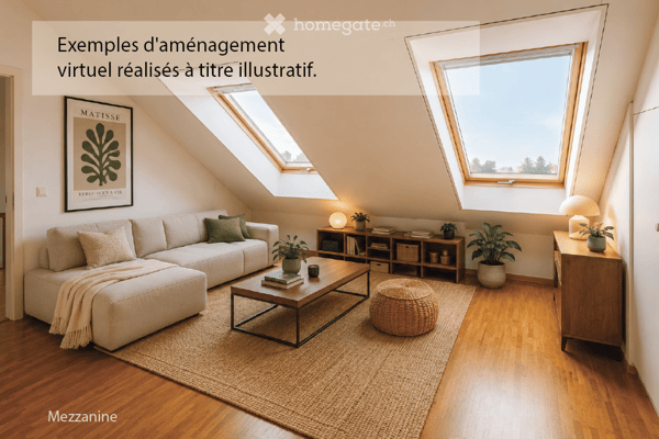 Duplex en attique 4,5 pièces – 135 m² – 3 chambres + mezzanine 12