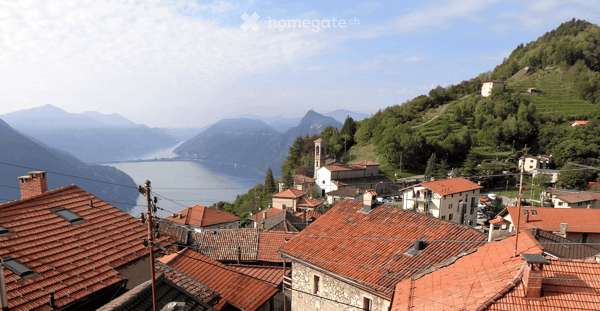 Rustico storico di 13.5 locali a Brè sopra Lugano – Vista lago mozzafiato