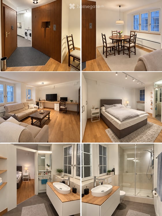 Charmante, möblierte 1.5-Zimmer-Wohnung im Herzen von Zürich 1