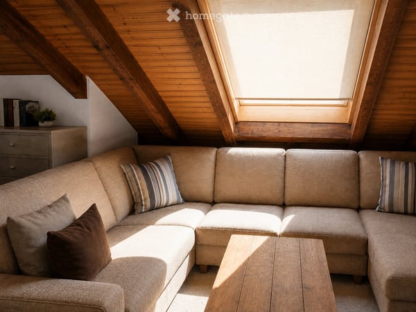 Helle 3½-Zimmer-Dachwohnung mit Balkon und Cheminée in Lachen SZ 4