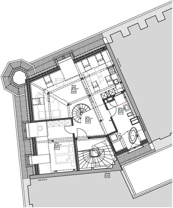 Moderne Dachwohnung mit Terrasse 11