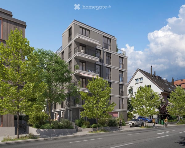 Moderne 2.5-Zimmer-Neubauwohnung an der Rotbuchstrasse in Zürich 5