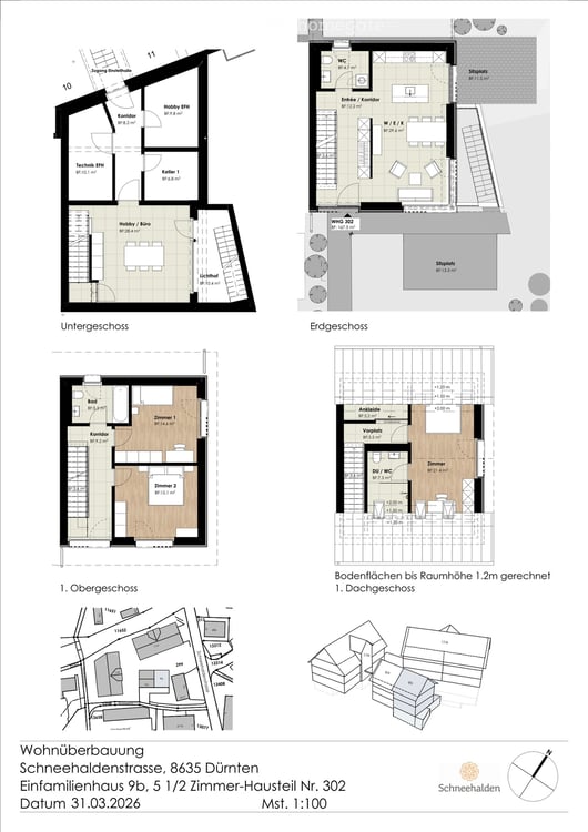 Willkommen in Ihrem neuen Zuhause – mitten in Dürnten, ländlich, aber doch zentral! 5
