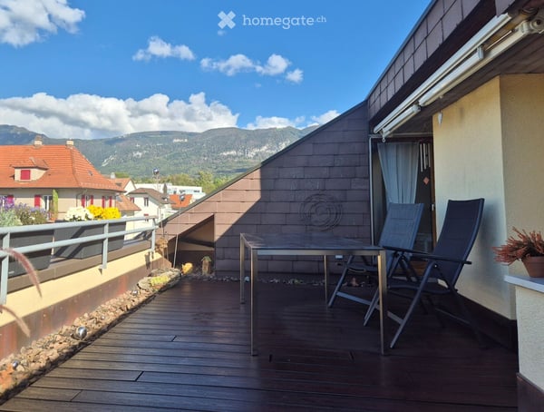 Grosszügige Penthouse-Wohnung mit 1.5 Zimmer, viel Licht und Privatsphäre in Solothurn 4