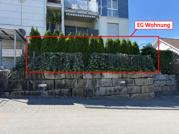 Sonnige 4.5-Zimmer-Gartenwohnung mit viel Privatsphäre in Gossau ZH