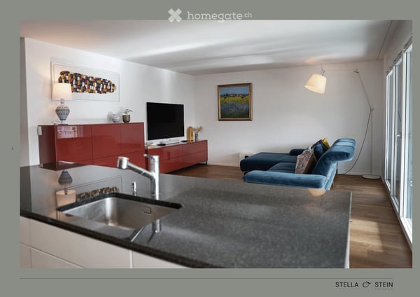 Helle 4.5-Zimmer-Wohnung mit Terrasse, 5 Tiefgaragenplätzen und Hobbyraum 2