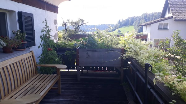 Helle, charmante 2-Zimmer-Wohnung mit Bergsicht und Sonnenterrasse 15