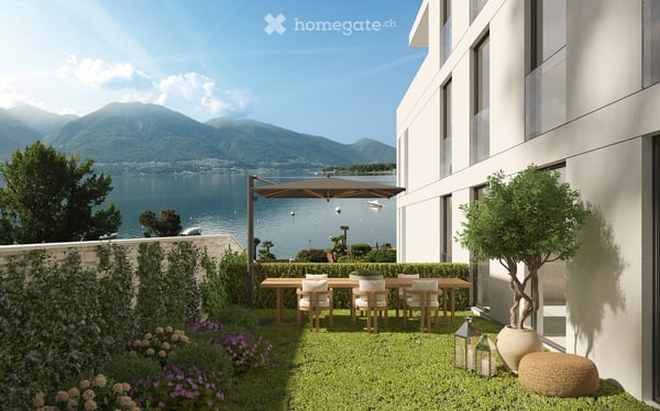 Residenza Riva26 | Esclusivi nuovi app 4,5 locali in riva al lago a Minusio|Residenza primaria 4