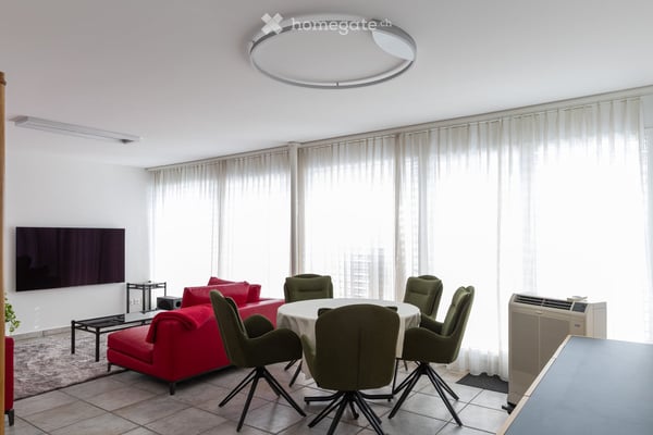 Bright 3.5-Room Furnished Apartment with Lake Views in Horgen – Seestrasse 124A 29