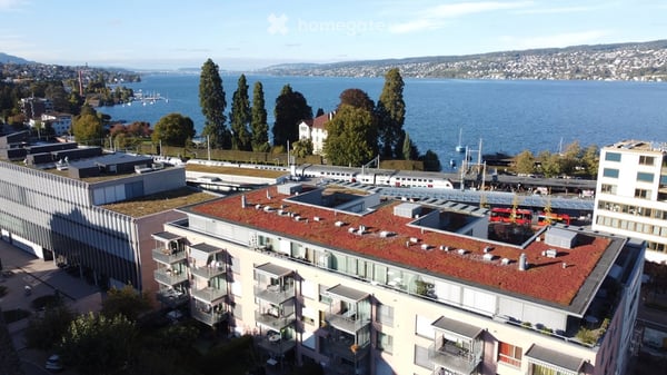 Bright 3.5-Room Furnished Apartment with Lake Views in Horgen – Seestrasse 124A 52