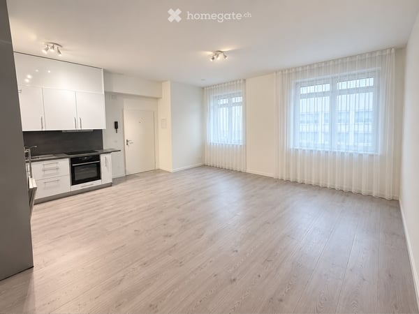Charmante 1-Zimmer-Wohnung im Erdgeschoss an der Müllheimerstrasse, Basel 1