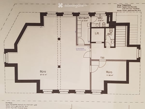 Repräsentative Büroräume an der Scheuchzerstrasse 5