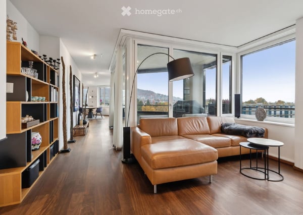 Charmante 2.5-Zimmer-Attikawohnung mit Aussicht in Zürich-Unterstrass 7