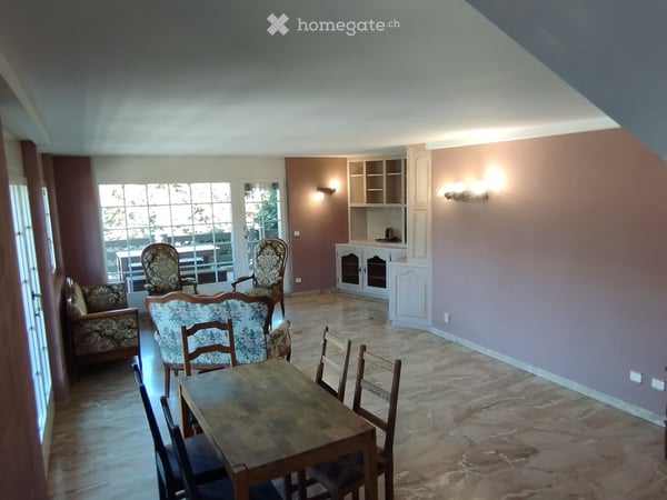 à Baar-Nendaz,4 min de Sion, appartement de standing- 180m2- 4 suites privatives & 2 terrasses 4