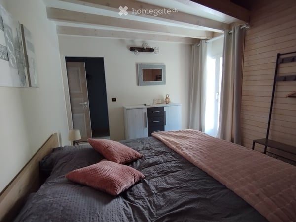 à Baar-Nendaz,4 min de Sion, appartement de standing- 180m2- 4 suites privatives & 2 terrasses 5