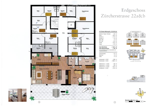 Charmante 3.5-Zimmer-Attika Wohnung mit 2 Terrassen in Schmerikon 14