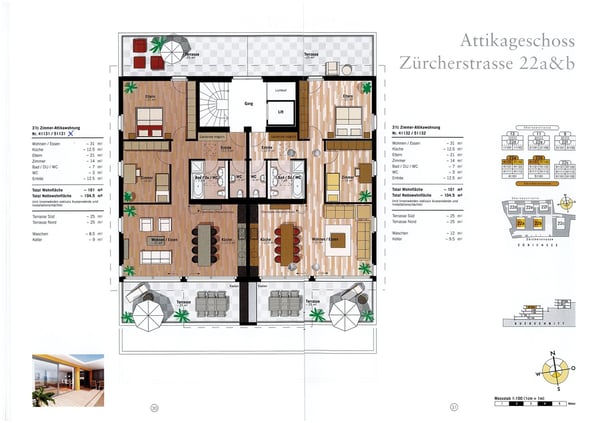 Charmante 3.5-Zimmer-Attika Wohnung mit 2 Terrassen in Schmerikon 13