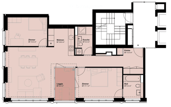 Furnished 3.5 Room Apartment | 16th Floor | Zurich Altstetten | Temporary 2