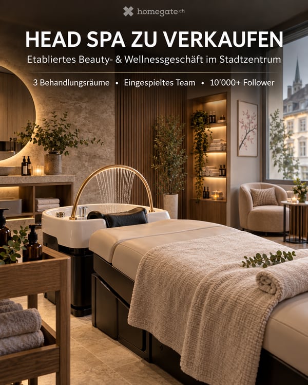 Etabliertes Head Spa im Stadtzentrum zu verkaufen 4