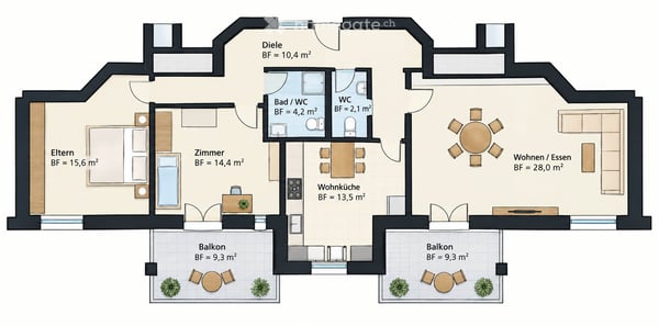 Wohnung in Degersheim 9