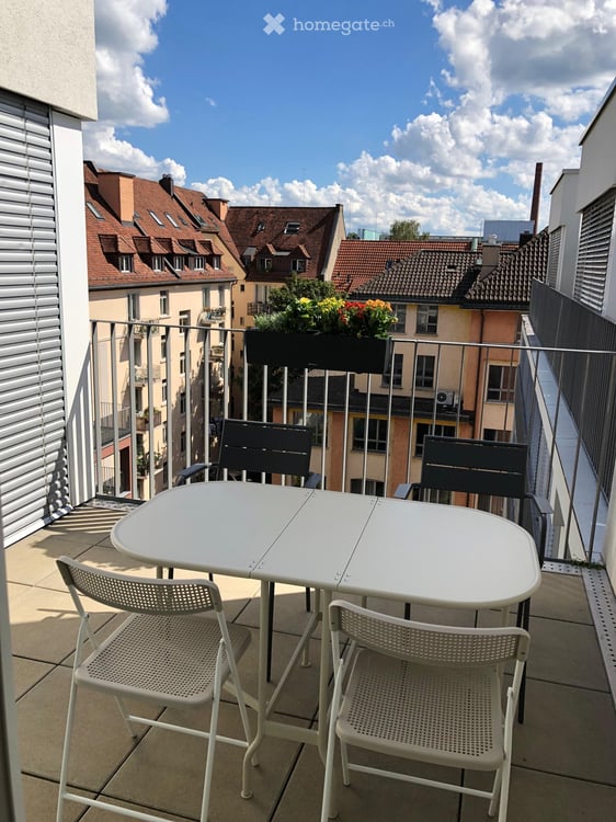 Sublease: Fully furnished, modern 2.5-room apartment – Enge/Wiedikon Available from December 1, 2026 3
