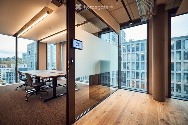 Repräsentative Büro-Suite im 11. Stock mit Aussicht, 195 m², Genf Pont-Rouge – bezugsbereit ab 2027 2