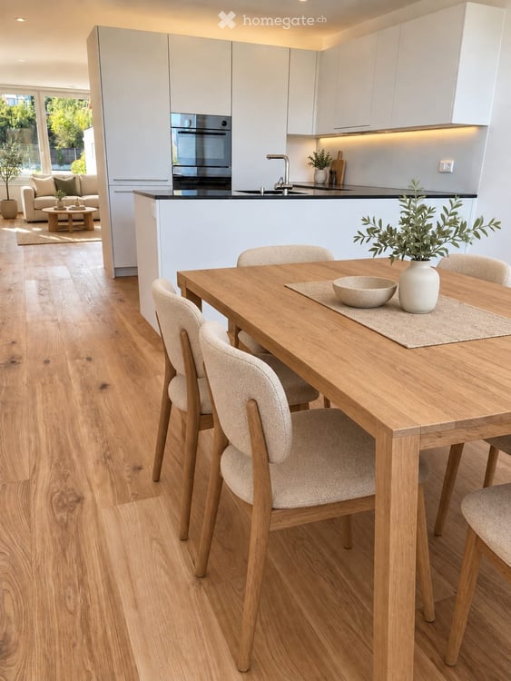 Wohnen mit Rheinblick: Helle 3.5-Zimmer-Wohnung mit grossem Balkon 4