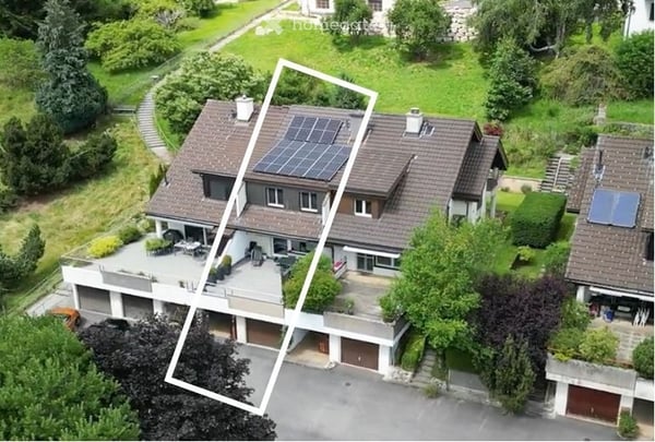 Maison contigüe de 4.5 pièces aux Hauts-Geneveys – Calme, lumière et confort