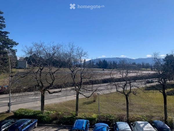 Appartement 4 pièces -2ème Etage avec grande  terrasse à Meyrin avec parking privé et cave