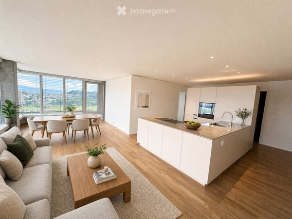 Ihr Logenplatz über Kriens – Moderne 3.5-Zimmer-Wohnung im Pilatus Tower 3