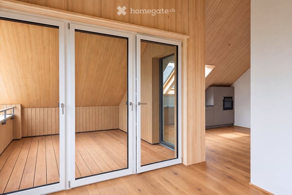 Moderne 3.5-Zimmer-Neubauwohnungen an der Stadtgrenze mit freier Aussicht ins Grüne 3
