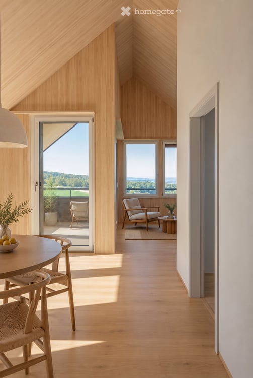 Moderne 3.5-Zimmer-Neubauwohnungen an der Stadtgrenze mit freier Aussicht ins Grüne 2