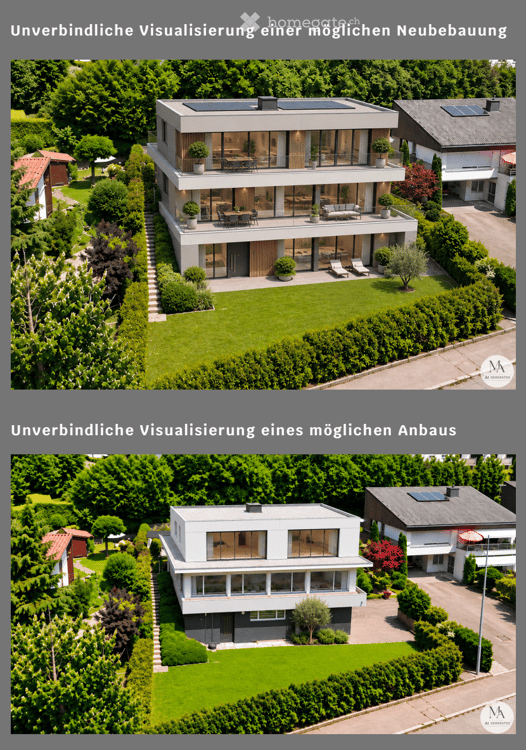Freistehendes Einfamilienhaus mit grossem Ausbaupotenzial 2