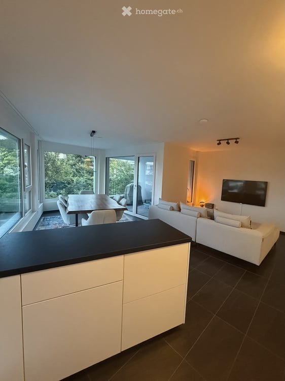 Moderne und grosszügige 3.5-Zimmer-Wohnung in ruhiger, naturnaher Lage in Therwil