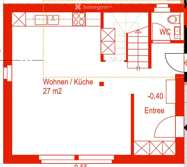 Ruhig gelegenes Juwel am Stadtrand von Zürich-Affoltern, 3 ½ Zimmer (Erstvermietung) 2
