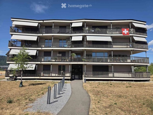 Zu vermieten in Stein  : Moderne 3.5 -Zimmer Wohnung mit 100 m2 Wohnfläche und 50m2 grossem Balkon