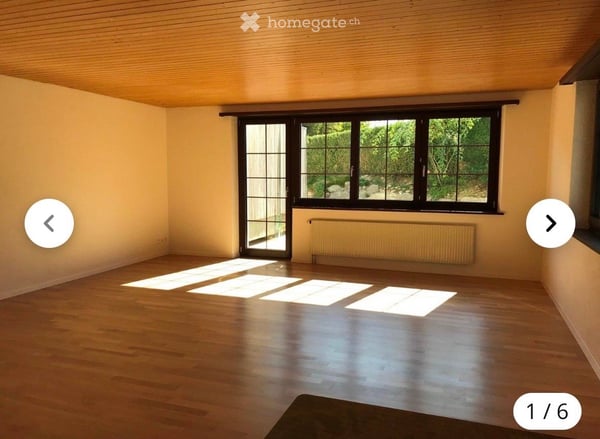 Schöne, sonnige 2.5-Zimmer-Wohnung mit Gartensitzplatz – ab sofort 1