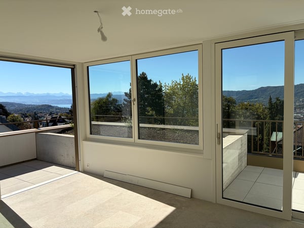 Neubau / 3-Zimmer-Attikawohnung am Zürichberg