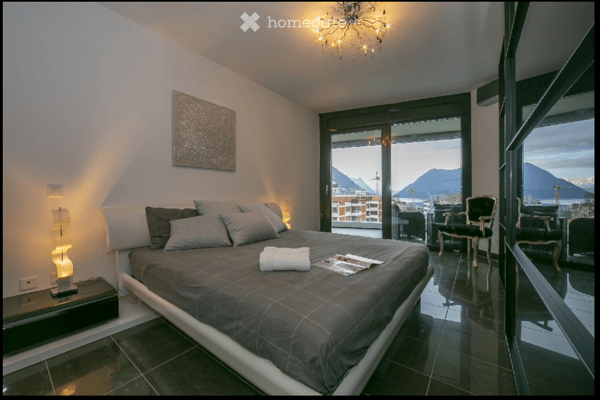 PARADISO - 3.5 arredato con vista lago e sul golfo di Lugano 6