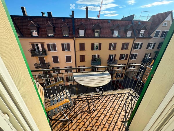 Möblierte Wohnung direkt neben dem Lochergut 4