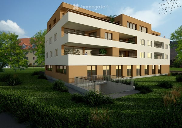 Helle 3.5-Zimmer-Wohnung mit Balkon und Lift in Rafz