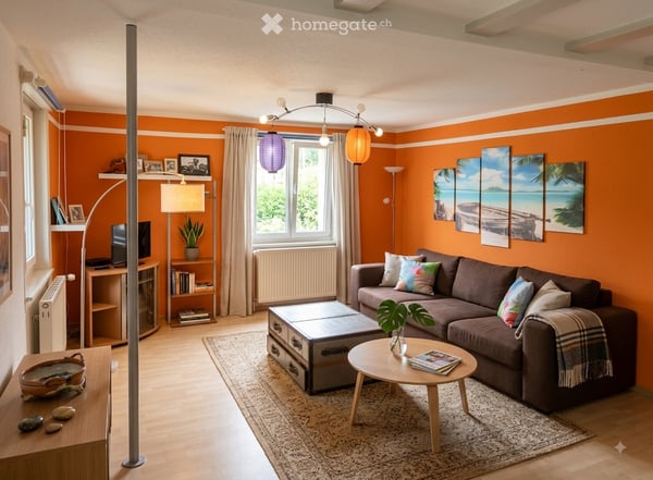 Einfamilienhaus in GontenHaus im Paradies umgeben von 2500m2 Naturschwil 2