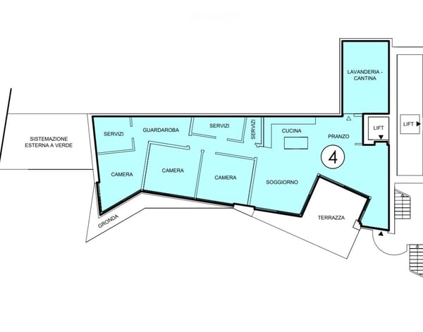 Letzte 4,5-Zimmer-Wohnung in Monti Trinita 2