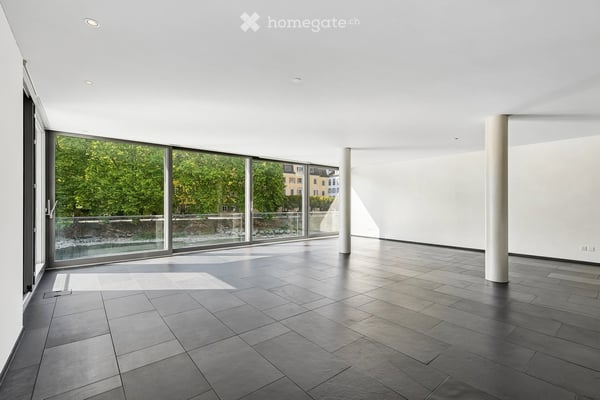 Repräsentatives Wohnen auf 168m2 direkt am Fluss: 3.5 Zimmer in Ennetbaden