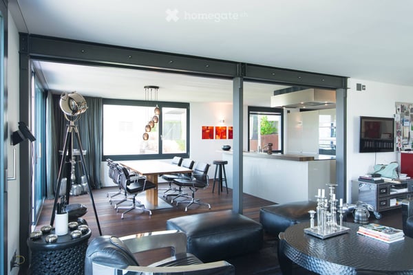 Exklusive Design 3.5-Zimmer-Loftwohnung mit Seesicht in Horgen 3