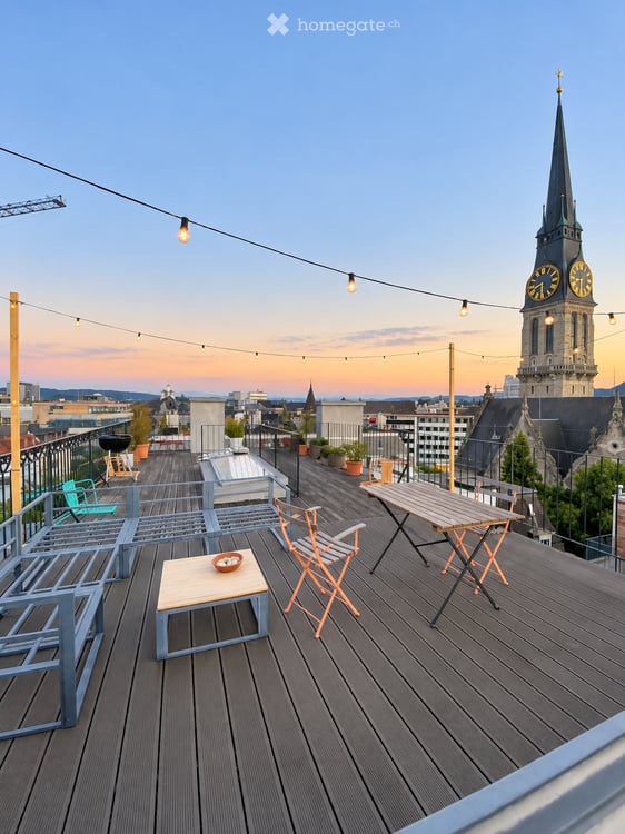 Duplex-/Maisonette-Wohnung zentral in Zürich mit Dachterrasse 3