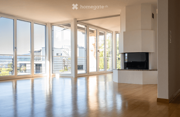 3.5 Zimmerwohnung und Sitzplatz 4
