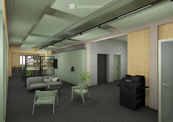 Modernes 3er Büro im EyaPark Visp 4
