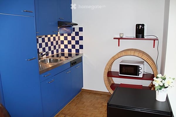 Schöne zentral gelegene möblierte 1 1/2 Zimmerwohnung 4